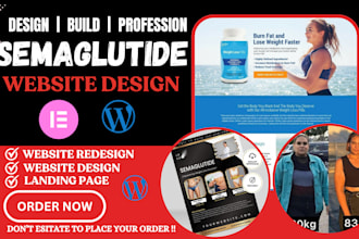 design highly converting semaglutide website weight loss leads semaglutide