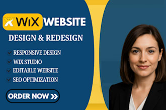 wix design wix redesign wix website design wix studio