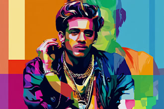 draw wpap pop art from your photo