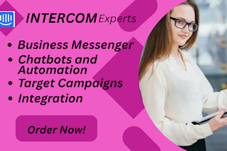 build advanced intercom chatbots and automations