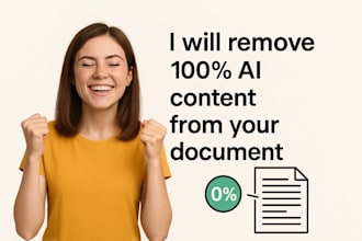 remove ai content and humanize professionally