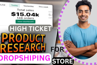 hunt eu USA UK high ticket suppliers research high ticket dropshipping products