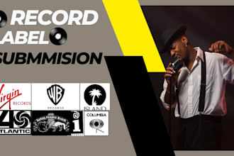 submit your demo to top indie and major record labels to get signed
