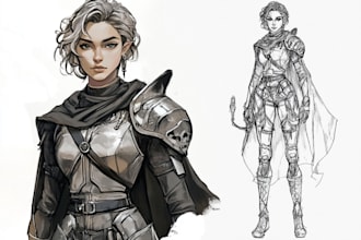 dnd character art and dnd character art