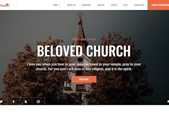 design church website ministry website