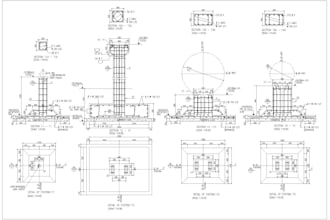 do structure calculation or structure drawing with wood, steel, concrete