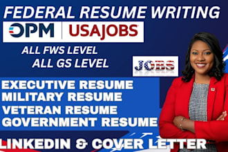 craft ats optimized federal resume for usajobs executive resume and cover letter