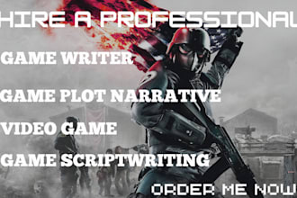 craft game narrative plot script character dialogue video game lore builder