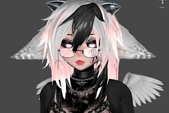 make custom vrchat avatar vr character vrc avatar furry nsfw anime avatar vrchat