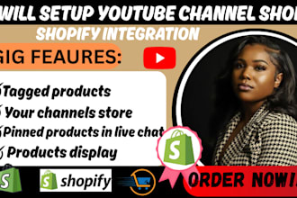 integrate shopify store with youtube shopping to boost store traffic and sales
