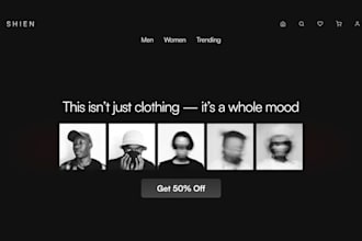 design a stunning fashion website like this shein redesign