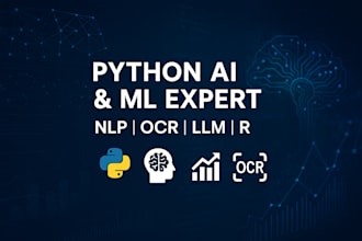 do python ai machine learning web scraping ocr data science rag llm ai chatbot
