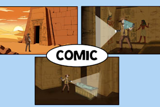 work on your comic strips