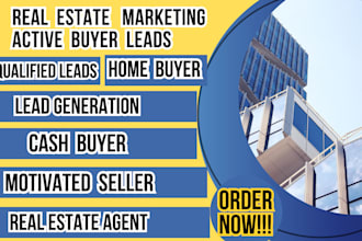 do real estate marketing powerhouse with active cash buyer leads