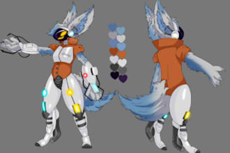 draw furry reference sheet furry character fursona furry art oc furry ref sheet