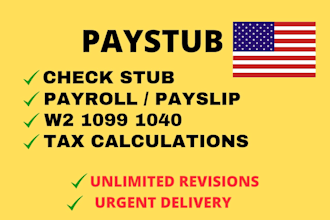do paystub, check stubs, tax returns, form w2, 1099 and 1040