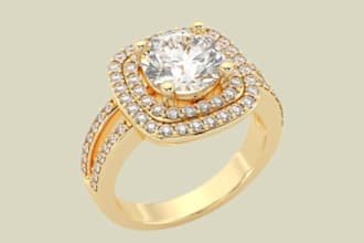 create realistic 3d cad jewelry design realist 3d render necklaces ring cufflink