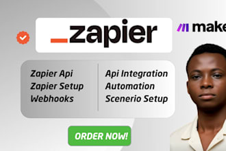 be your zapier expert api integration zapier automation make com n8n ai agent