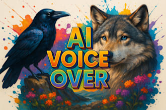 a realistic ai voiceover