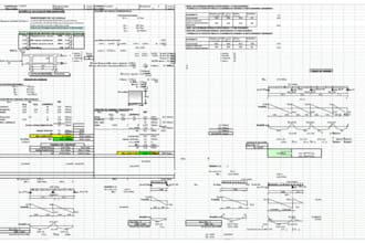 do structural calculation, structural analysis and 3d construction with steel