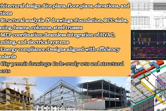 do civil structural engineering drawing rcc, steel framing plan for city permit