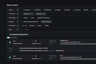 conduct aml crypto address and wallet investigation and blockchain forensics