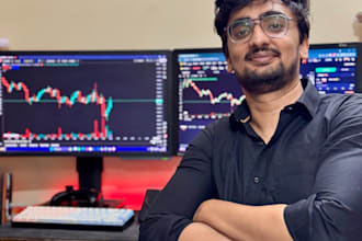 write crypto or stock market summaries, trading content and captions