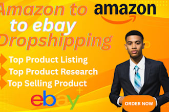 do amazon to ebay dropshipping top product listing and ebay product research