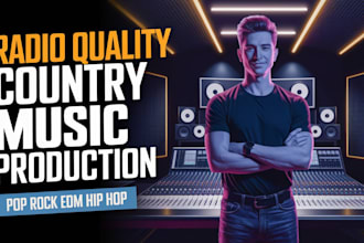 ghost produce your custom country music country pop rock with acoustic soul edm