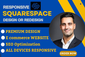 do squarespace website redesign e commerce store or develop squarespace