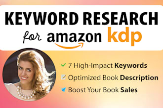 find 7 keywords and boost your book description for sales