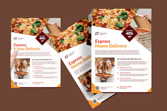 design promotional magazine , brochure design, flyer advert