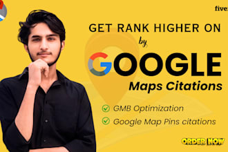create 20,000 google maps citations for gmb ranking and local SEO