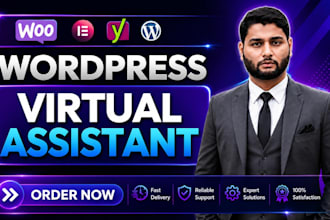 be your wordpress virtual assistant for wordpress website management