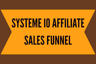 syteme io affiliate sales funnel, systeme io website, systeme io funnel expert