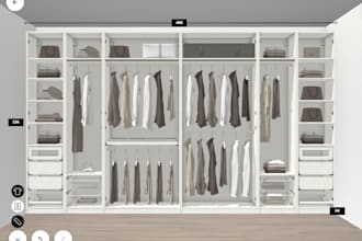 design a custom ikea wardrobe for your space