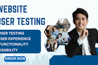 test your website or app and give a full usability report