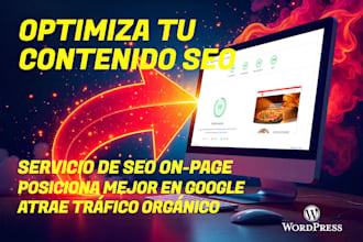 optimise your wordpress onpage SEO to improve rankings and get organic traffic