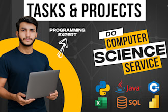 computer science, data science, python, cpp, java projects