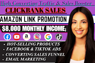 boost clickbank sales, amazon website affiliate marketing sales funnel