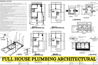 draw architecture mep hvac electrical and plumbing permit drawings