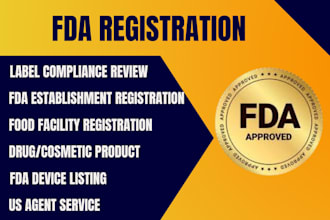 do import permit licensing, fda registration, product listing and fda compliance