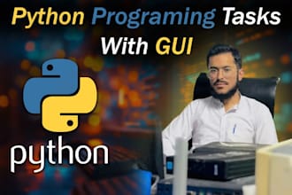 do your python programming projects, tasks, assignments