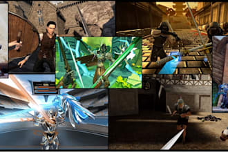 develop your vr multiplayer fighting metaverse world game in unreal engine 4 5 6