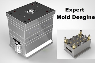 be your expert injection mold designer with dfm for plastic products