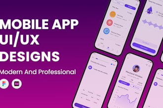 design a userfriendly mobile app uiux in figma