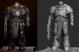 print and paint miniatures warhammer 40k space marine to your specification