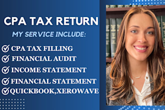 audit financial statement US CPA, sign CPA letter, income verification letter
