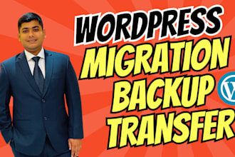 do wordpress migration transfer backup hosting and domain change