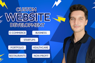 build custom websites for ecommerce, business, restaurants or stores